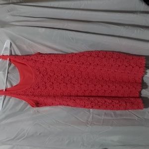 *Altered* size 8 Jennifer Lopez dress pink